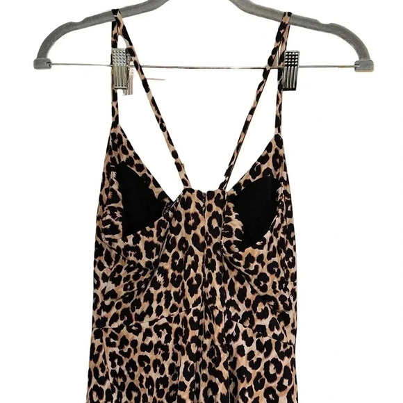Likely Animal Print Strappy Dress Size 0 - Picture 9 of 12